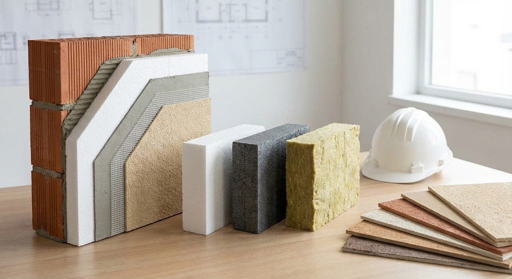 Tipos de SATE aislamiento Térmico