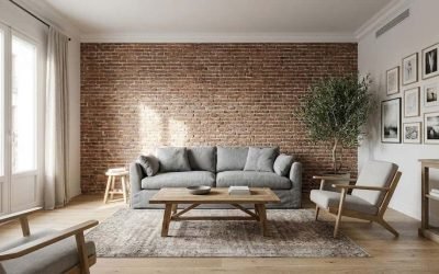 Pared de ladrillo visto: cómo integrar este icono del diseño en tu reforma integral