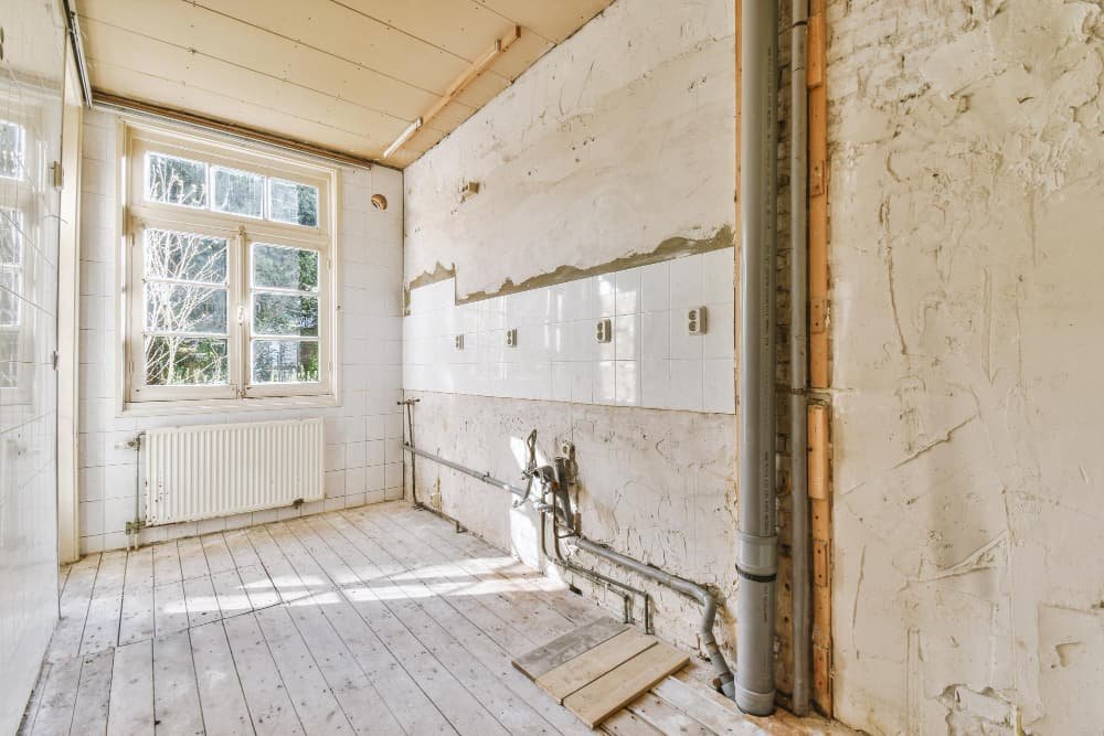 reforma de una coicna en un piso antiguo en la ciudad de madrid